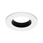 CSL ED1-RST 1" LED Eco-Downlight Round Standard Trim - White/Black