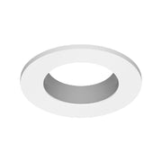 CSL ED1-RST 1" LED Eco-Downlight Round Standard Trim - White/Silver