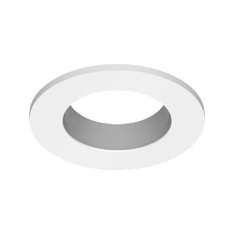 CSL ED1-RST 1" LED Eco-Downlight Round Standard Trim - White/Silver