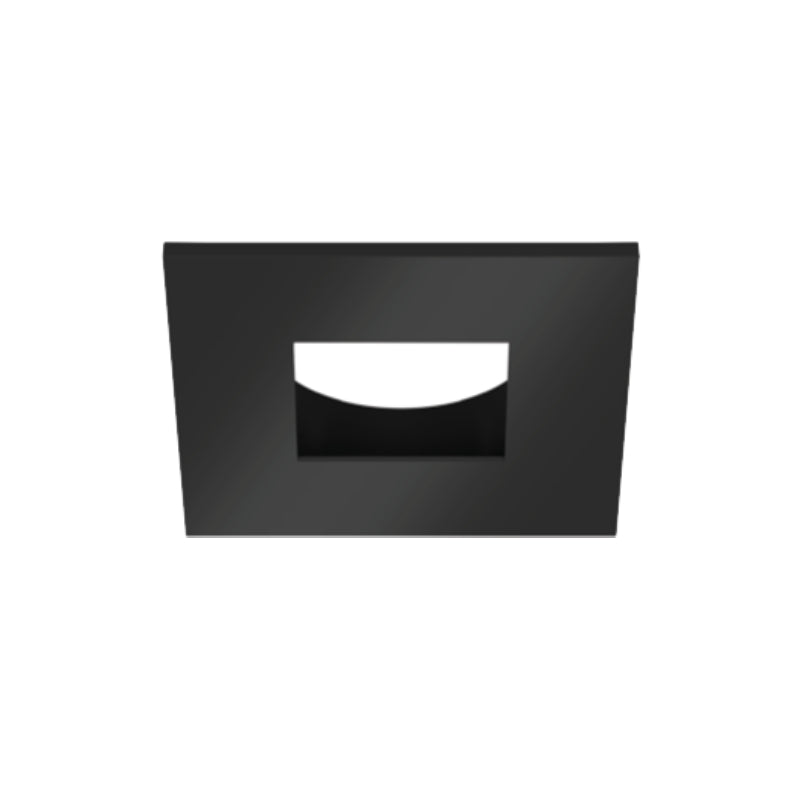 CSL ED1-SST 1" LED Eco-Downlight Square Standard Trim - Black