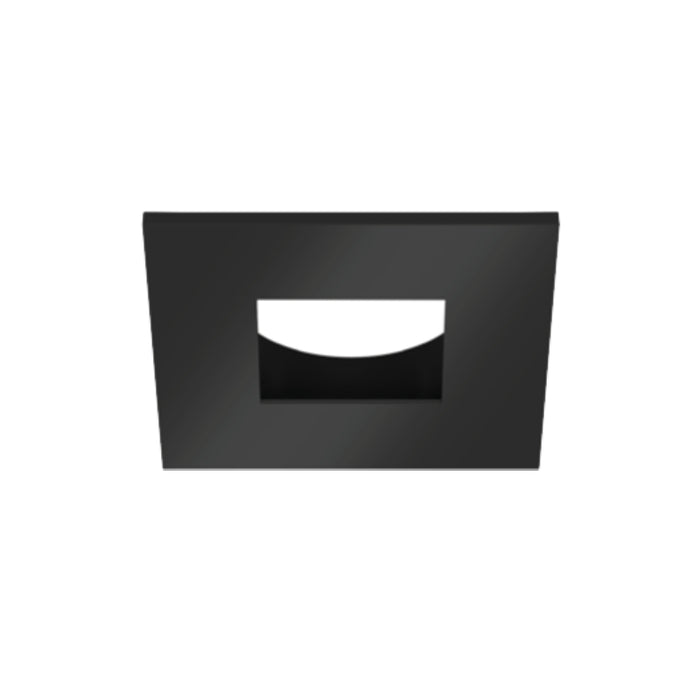CSL ED1-SST 1" LED Eco-Downlight Square Standard Trim - Black