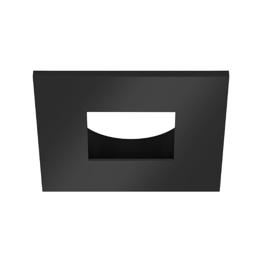 CSL ED1-SST 1" LED Eco-Downlight Square Standard Trim - Black
