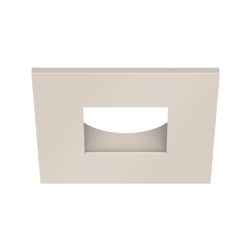 CSL ED1-SST 1" LED Eco-Downlight Square Standard Trim - Champagne