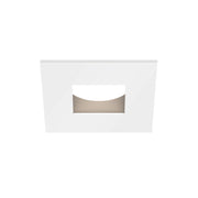 CSL ED1-SST 1" LED Eco-Downlight Square Standard Trim - White/Champagne