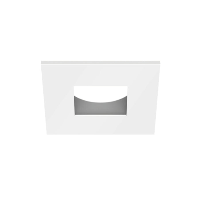 CSL ED1-SST 1" LED Eco-Downlight Square Standard Trim - White/Silver
