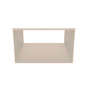 CSL ED1-STL 1" LED Eco-Downlight Square Standard Trimless - Champagne