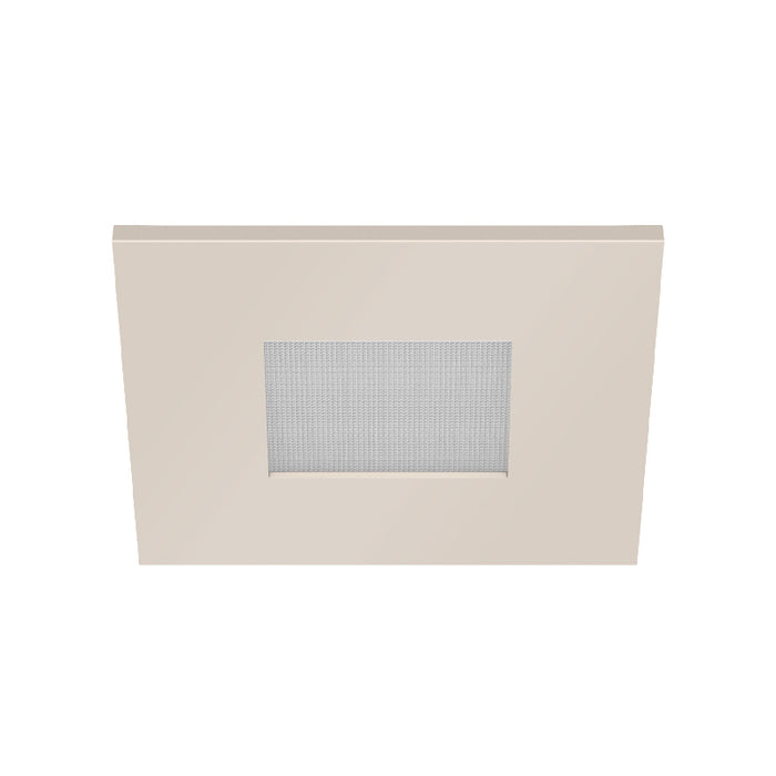 CSL ED1-SWL 1" LED Eco-Downlight Square Wet Location Trim - Champagne