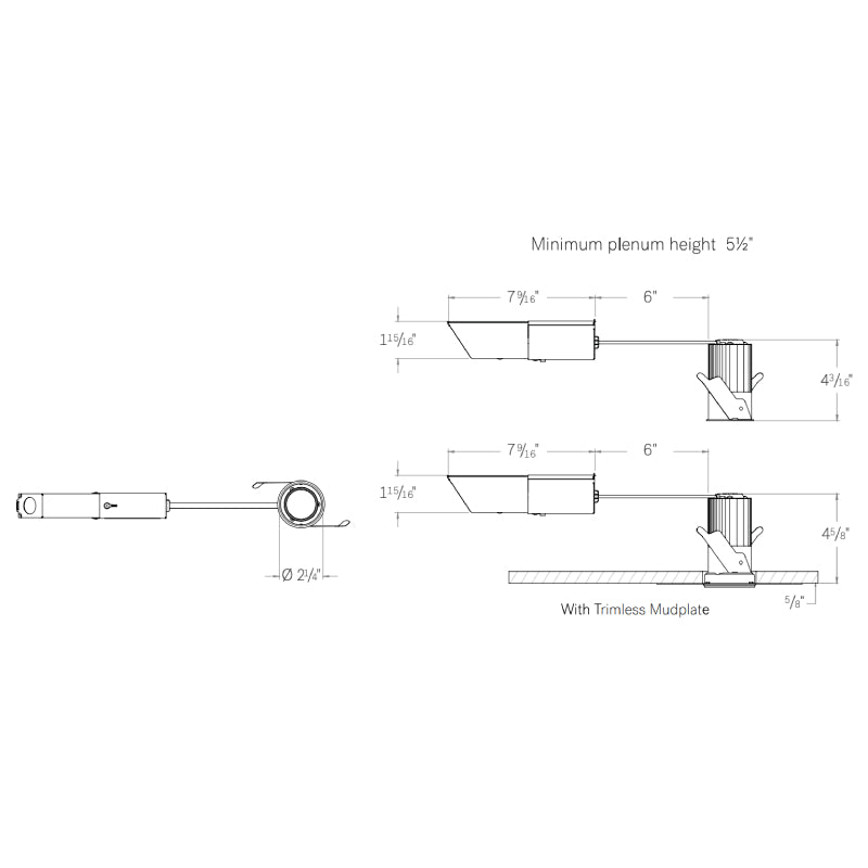 CSL ED1LRIC Eco-Downlight 1" 10W Remodel IC Housing