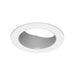 CSL ED3-RAST 3" LED Eco-Downlight Round Adjustable Standard Trim - White/Silver