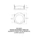 CSL ED3-RATL 3" LED Eco-Downlight Round Adjustable Standard Trimless
