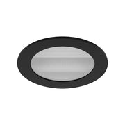 CSL ED3-RFWW Eco-Downlight 3" Round Fixed Wall Wash Trim - Black
