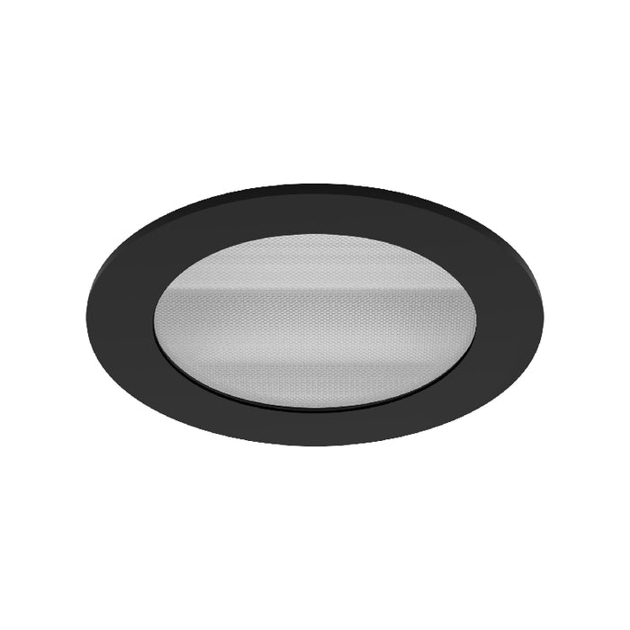 CSL ED3-RFWW Eco-Downlight 3" Round Fixed Wall Wash Trim - Black