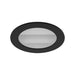 CSL ED3-RFWW Eco-Downlight 3" Round Fixed Wall Wash Trim - Black
