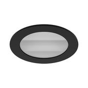 CSL ED3-RFWW Eco-Downlight 3" Round Fixed Wall Wash Trim - Black