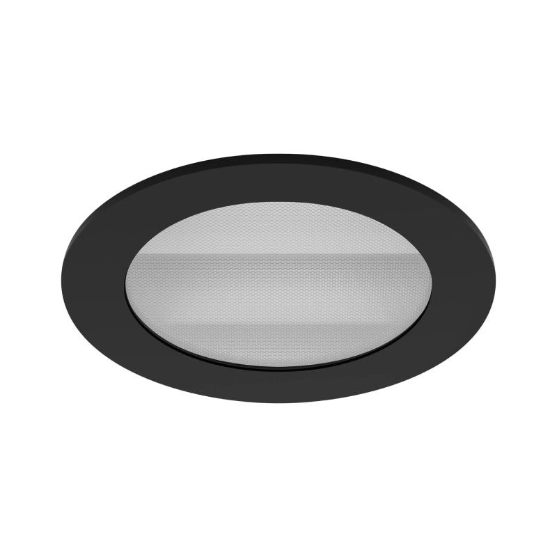 CSL ED3-RFWW Eco-Downlight 3" Round Fixed Wall Wash Trim - Black