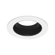 CSL ED3-RFST 3" LED Eco-Downlight Round Fixed Standard Trim - White/Black