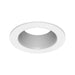 CSL ED3-RFST 3" LED Eco-Downlight Round Fixed Standard Trim - Silver/White