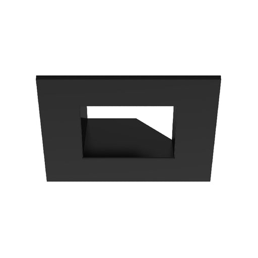CSL ED3-SAST 3" LED Eco-Downlight Square Adjustable Standard Trim - Black