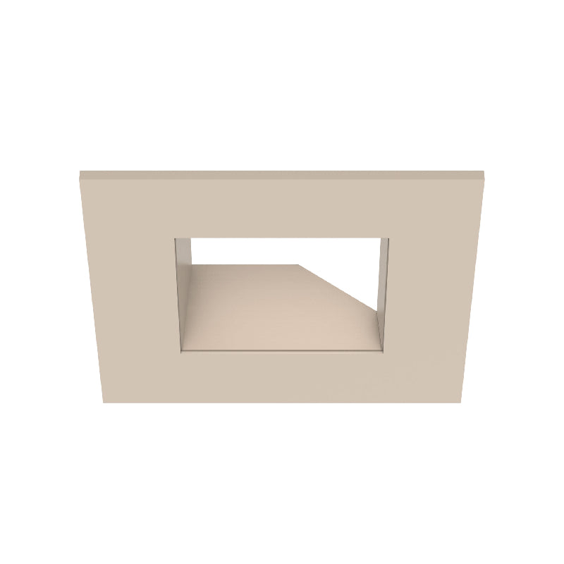 CSL ED3-SAST 3" LED Eco-Downlight Square Adjustable Standard Trim - Champagne