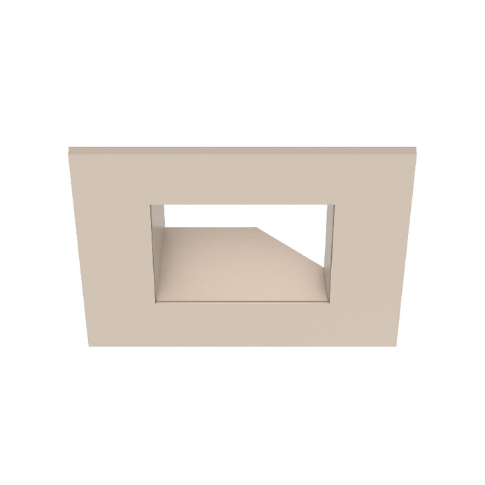 CSL ED3-SAST 3" LED Eco-Downlight Square Adjustable Standard Trim - Champagne