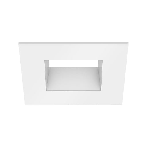 CSL ED3-SFST 3" LED Eco-Downlight Square Fixed Standard Trim - White