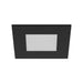 CSL ED3-SFWL 3" LED Eco-Downlight Square Fixed Wet Location Trim - Black
