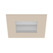 CSL ED3-SFWW Eco-Downlight 3" Square Fixed Wall Wash Trim - Champagne