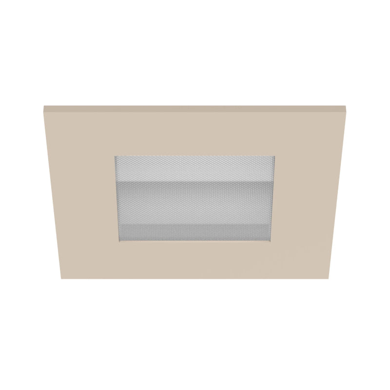 CSL ED3-SFWW Eco-Downlight 3" Square Fixed Wall Wash Trim - Champagne