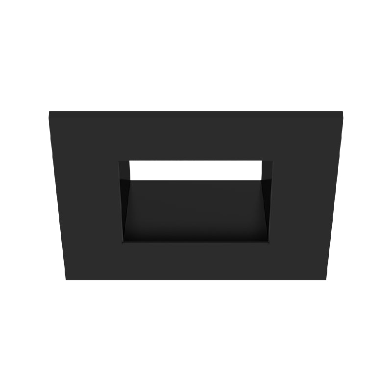 CSL ED3-SFST 3" LED Eco-Downlight Square Fixed Standard Trim - Black