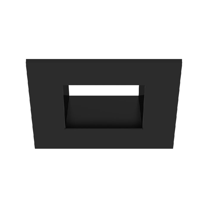CSL ED3-SFST 3" LED Eco-Downlight Square Fixed Standard Trim - Black