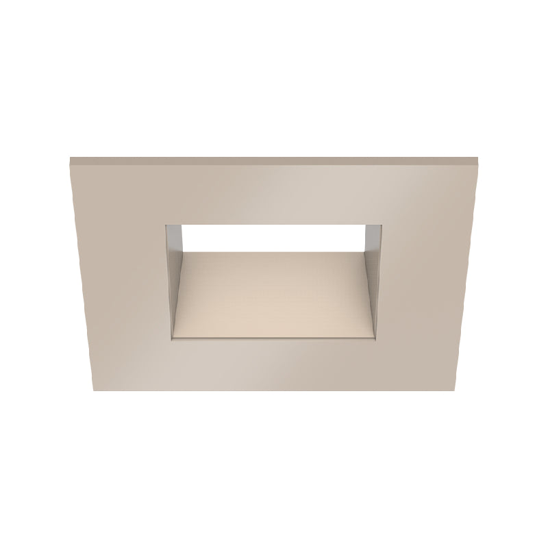 CSL ED3-SFST 3" LED Eco-Downlight Square Fixed Standard Trim - Champagne