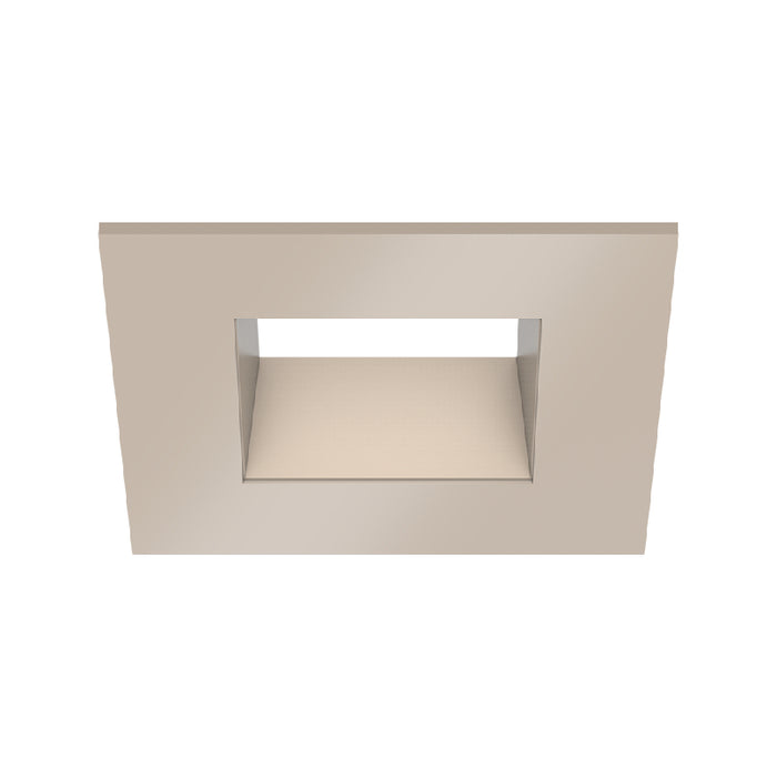 CSL ED3-SFST 3" LED Eco-Downlight Square Fixed Standard Trim - Champagne