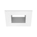 CSL ED3-SFST 3" LED Eco-Downlight Square Fixed Standard Trim - White/Silver