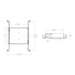 CSL ED3SNIC Eco-Downlight 3" 15W Shallow New Construction IC Housing