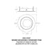 CSL ED5-RAST 5" LED Eco-Downlight Round Adjustable Standard Trim 