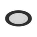 CSL ED5-RFWL 5" LED Eco-Downlight Round Fixed Wet Location Trim - Black