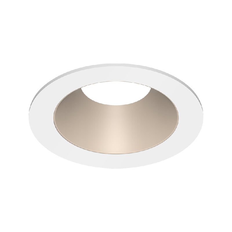 CSL ED5-RFST 5" LED Eco-Downlight Round Fixed Standard Trim - White/Champagne
