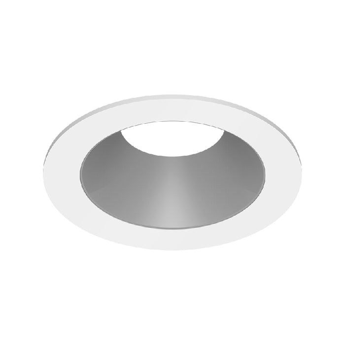 CSL ED5-RFST 5" LED Eco-Downlight Round Fixed Standard Trim - White/Silver