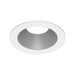 CSL ED5-RFST 5" LED Eco-Downlight Round Fixed Standard Trim - White/Silver