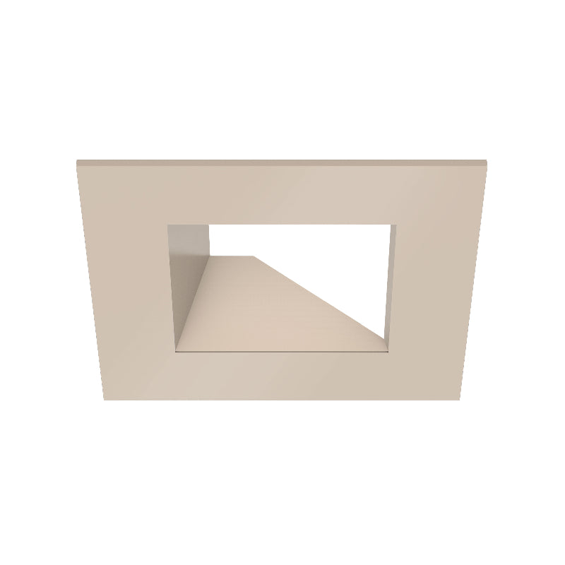 CSL ED5-SAST 5" LED Eco-Downlight Square Adjustable Standard Trim - Champagne