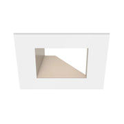 CSL ED5-SAST 5" LED Eco-Downlight Square Adjustable Standard Trim - White/Champagne