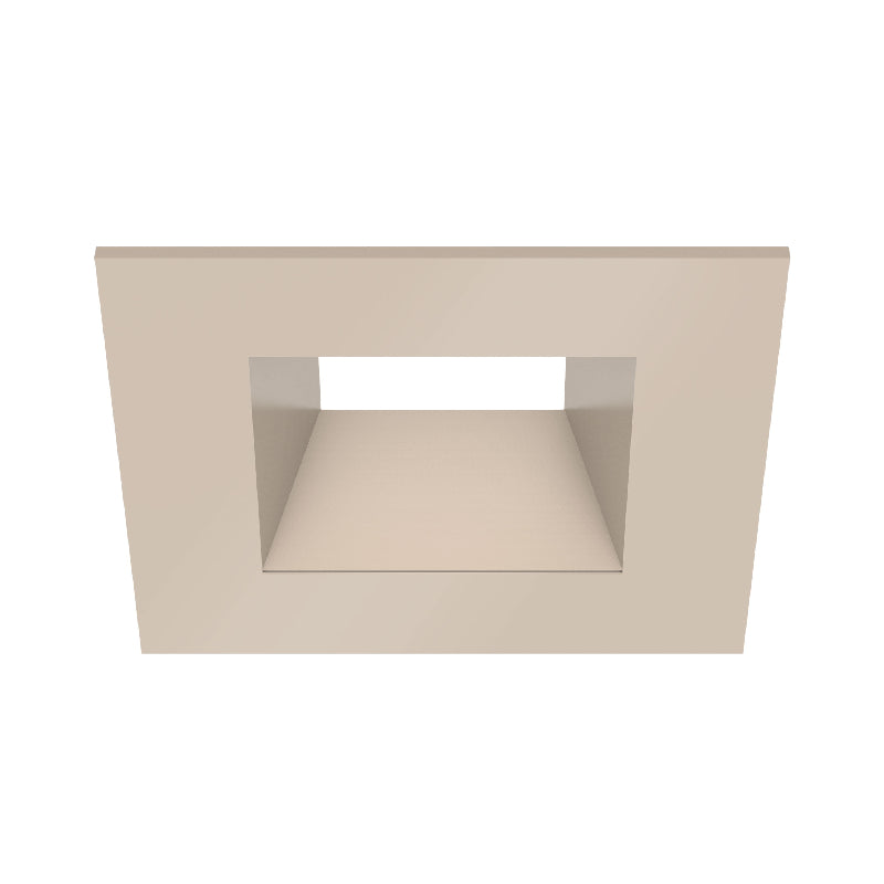CSL ED5-SFST 5" LED Eco-Downlight Square Fixed Standard Trim - Champagne