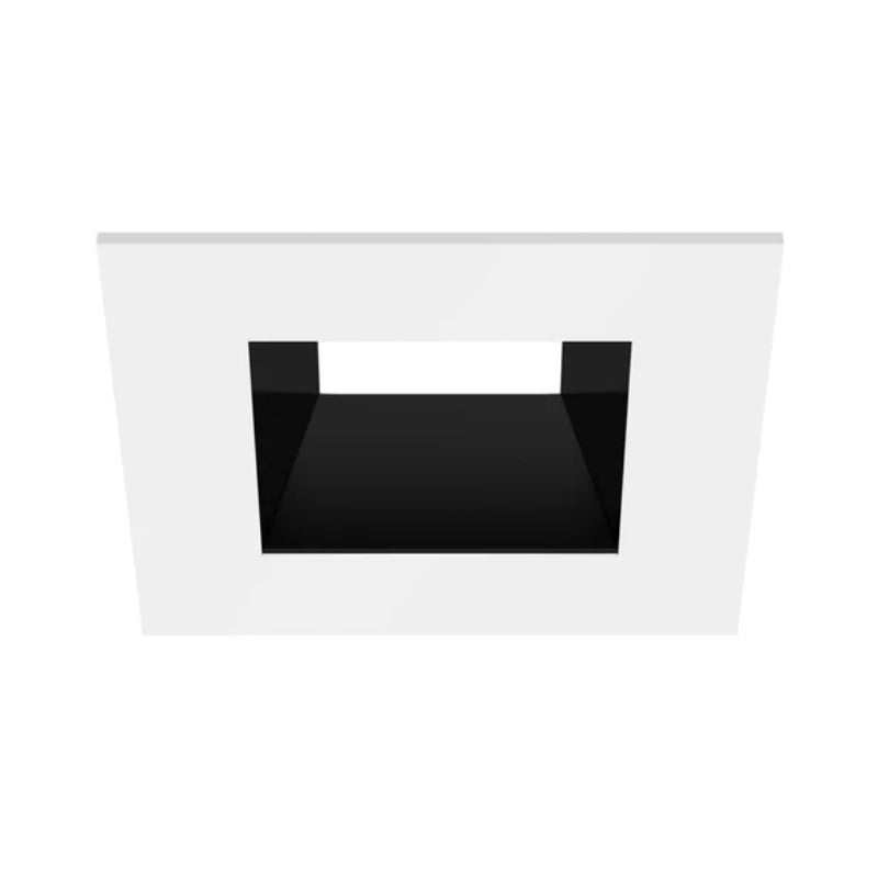 CSL ED5-SFST 5" LED Eco-Downlight Square Fixed Standard Trim - White/Black