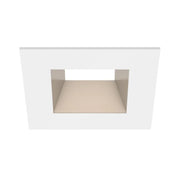 CSL ED5-SFST 5" LED Eco-Downlight Square Fixed Standard Trim - White/Champagne