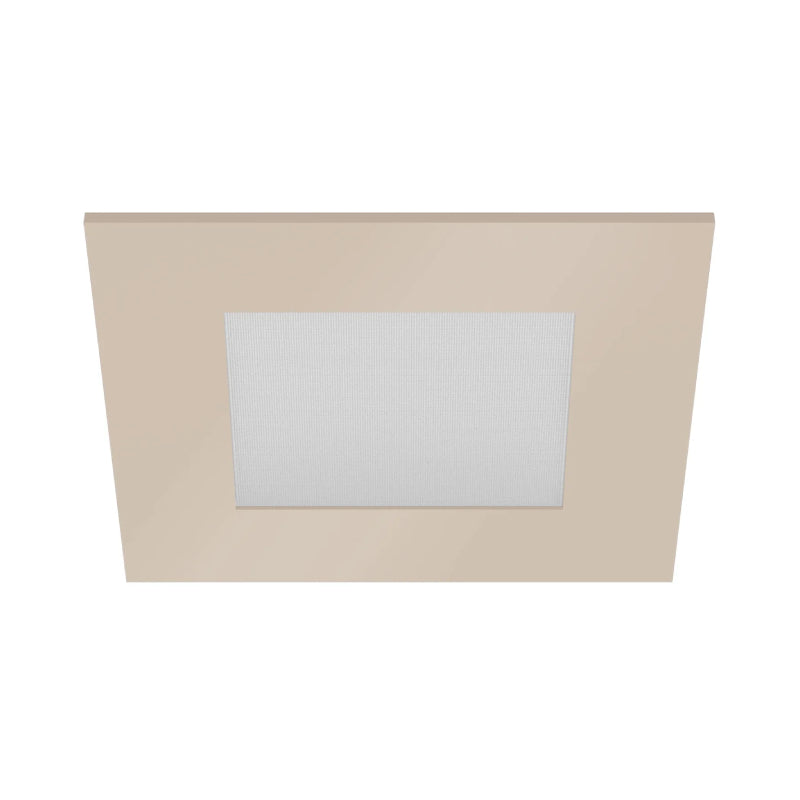 CSL ED5-SFWL 5" LED Eco-Downlight Square Fixed Wet Location Trim - Champagne