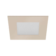 CSL ED5-SFWL 5" LED Eco-Downlight Square Fixed Wet Location Trim - Champagne