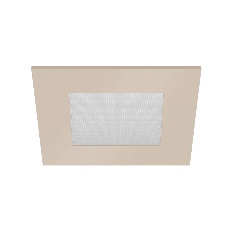 CSL ED5-SFWL 5" LED Eco-Downlight Square Fixed Wet Location Trim - Champagne