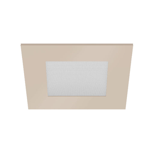 CSL ED5-SFWL 5" LED Eco-Downlight Square Fixed Wet Location Trim - Champagne