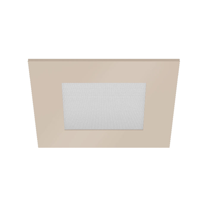 CSL ED5-SFWL 5" LED Eco-Downlight Square Fixed Wet Location Trim - Champagne