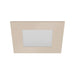 CSL ED5-SFWL 5" LED Eco-Downlight Square Fixed Wet Location Trim - Champagne